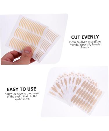 POPETPOP 50 Sheet Lace Double Eyelid Sticker Woman Makeup Accessory Eyelid Lift Strip Eyelid Lifter Strips Single Side Eyelid Decal Second Generation Breathable Medical Tape Cosmetic - Buy Online on GoSupps.com