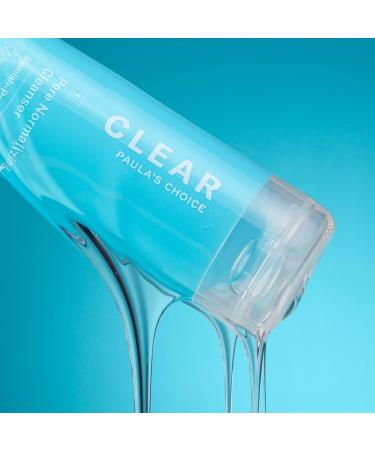 Paula's Choice CLEAR Pore Normalizing Cleanser - Cleansing Gel & Makeup Remover - Removes Pore Clogging Impurities & Blackheads - with Salicylic Acid - All Skin Types - 177 ml - Buy Online on GoSupps.com