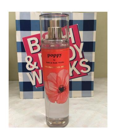 Bath & Body Works Poppy Fine Body Fragrance Mist 8 Fluid Ounce (Poppy) - Buy Online on GoSupps.com