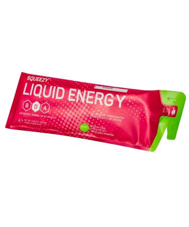 Squeezy Liquid Energy Gel - Watermelon Flavor | 12 Pack - Fast Energy for Cycling Marathons & Sports - Buy Online on GoSupps.com