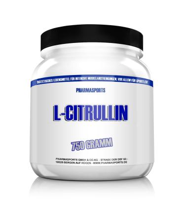 Pharmasports L-Citrulline - 750 grams of pure L-Citrulline Malate powder