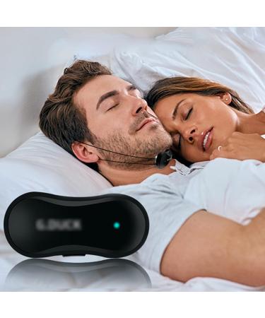 Smart Anti Snoring Device - Comfortable & Effective Solution for Better Sleep (Black) - Buy Online on GoSupps.com