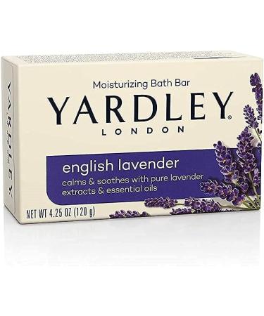 Buy Yardley Bath Bars English Lavender 8oz - International Shipping Available - Soothing Lavender Scent for Relaxation - Buy Online on GoSupps.com