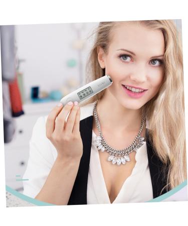 Beatifufu 1pc Skin Tool Skin Care Cosmetic Instrument Tighten Skin Wrinkles Skin Care Tools Facial Massager for Women Skin Tester Skin Care Tester White Travel Testing Machine Intelligent - Buy Online on GoSupps.com
