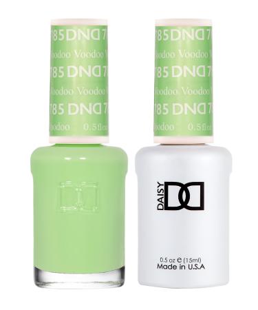 DND Gel Polish Set - 1 each of Green Gel Polish and Green Nail Polish  785 Voodoo  0.5 Fl Oz