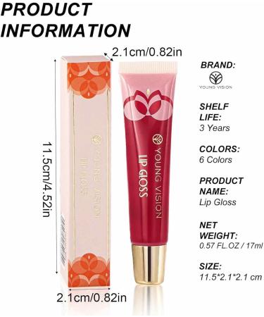  Jildouf Moisturizing Lip Oil Lip Glow Oil Moisturizer for Chapped Lips Moisturizing Lip Care for Women Liquid Lip Gloss - Buy Online on GoSupps.com