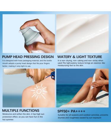 Centella Centella Sunscreen SPF50 Hydrating Non-Greasy Cream for Brightening Skin 1.69 fl oz - Paraben Free Cruelty Free Formula for All Skin Types. (Blue) - Buy Online on GoSupps.com