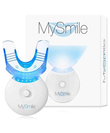 MySmile Teeth Whitening Light Sensitive Teeth, LED Accelerator Light Integrated with Smart Timer and Long Lasting Batteries, Teeth Whitening LED Light for Sensitive Teeth(Only 1Pcs Light)