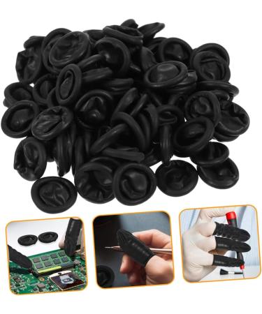 100pcs Anti-Static Latex Finger Cots - Multi-Function Finger Protectors for Daily Use & Professional Care - Buy Online on GoSupps.com