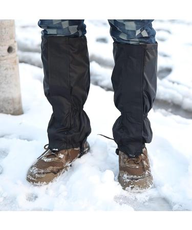 Buy Pflypf Waterproof Gaiters - Unisex Outdoor Shoe Covers for Hiking Mountaineering & Skiing - Desert & Snow Protection - Buy Online on GoSupps.com