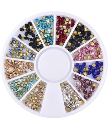 Nails Accessories DIY Manicuring Small 3D Nail Irregular Beads Makeup Nail Sequins Nail Rhinestone Nail Stickers(9) - Buy Online on GoSupps.com