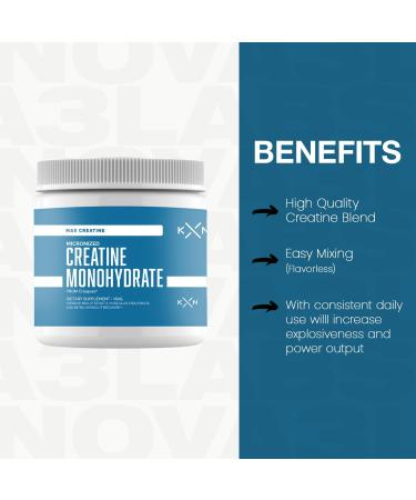 KompleX Nutrition Max Creatine Monohydrate - 30 Servings for Enhanced Performance Energy & Muscle Support - International Shipping Available - Buy Online on GoSupps.com