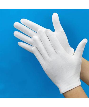 SEPTAM Cleaning Gloves White Cotton Work Gloves For Dry Hands Household Cleaning Tool Gloves - Buy Online on GoSupps.com