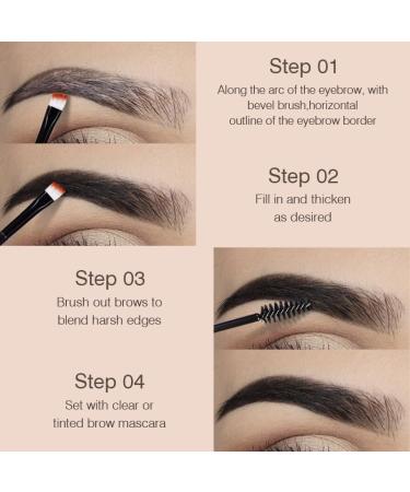 Eyebrow Tinting Cream Natural Definition 24 Hours (with 2 Brushes) Long Lasting Definition Natural Choice Waterproof Eyebrow Tinting Kit No Additives (2) - Buy Online on GoSupps.com