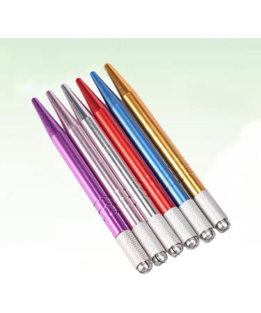 FOMIYES Dimension 18 Pcs Eyebrow Pen Microblading Embroidered Eyebrow Pencil Embroidery Pen Metal Lip Liner Marker - Buy Online on GoSupps.com