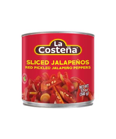 La Costea Sliced Red Jalapeo Peppers, 12 Ounce Can (Pack of 12) 12 Ounce Cans (Pack of 12) - Buy Online on GoSupps.com