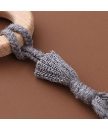 Buy Tian-K 3-Piece Beech Wood Baby Bite Rings & Animal Rattles - Eco-Friendly Infant Toy Set - Buy Online on GoSupps.com