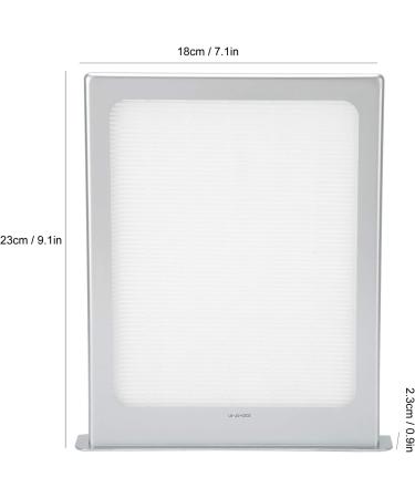 LANTRO JS 48W Nail Dust Collector Embedded Filter Desktop Nail Art Vacuum Cleaner with Screen - Buy Online on GoSupps.com