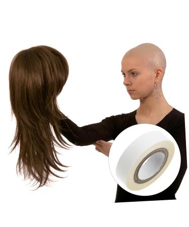 FRCOLOR 1 Roll Wig Film Wig Adhesive Hair Tape for Wigs Lace Wig Glue Wig Tape Ultra Hold Lace Tape for Wigs Scalp Tape for Wigs Hair Glue for Lace Wigs Hair Extension Tape Tissue White 4.70X4.70X1.30CM White - Buy Online on GoSupps.com