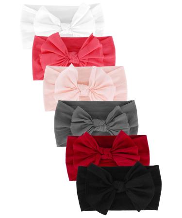 CBOO hair band Baby head bands children hair bands for babies newborn infant toddler headband baby girl stretch hair band headwear for babies (6stock-a)