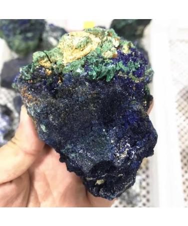 200g-280g Natural Raw Rough Stone Azurite Malachite Minerals Crystal Specimen 1pc Suitable for Furniture Decoration - Buy Online on GoSupps.com
