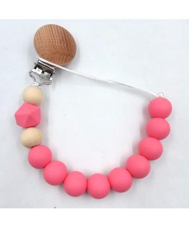 5pcs Natural Beech Wood Pacifier Clips for DIY Wooden Pacifier Chain - 3cm/5pcs - Buy Online on GoSupps.com