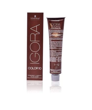 Schwarzkopf Igora 10 7-12 Medium Cendr Ash 60ml - Buy Online on GoSupps.com