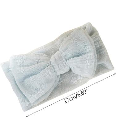 JSGHGDF Double Layer Butterfly Knot Headband for Baby Girls Lace Mesh Hair Ribbon Headwear with Delicate Lace Detailing Mint Green - Buy Online on GoSupps.com