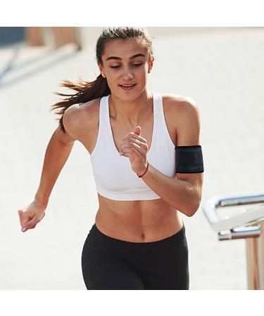 Diabetes Arm Band - Dia-Band Blood Glucose Sensor Support Armband | Upgraded Sensor Cover | Diabetic Gifts for Active Men and Women | Grey-blue Design - Buy Online on GoSupps.com