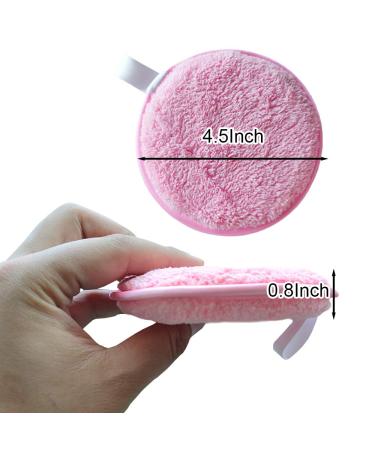 Topwon 4.5-Inch Washable Cotton Makeup Remover Pads - 3 Pack Facial Cleansing Puffs for Sensitive Skin - Effortlessly Remove Mascara Foundation & Lipstick - Buy Online on GoSupps.com