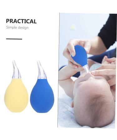 Hemoton 4pcs Nasal Aspirator Nose Sucker Set - Baby Nose Cleaner for Infants - PVC Material - Buy Online on GoSupps.com