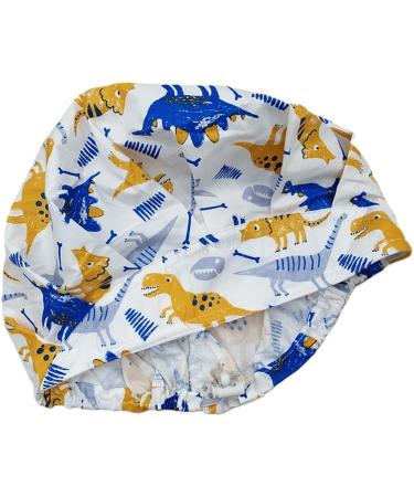 FENICAL Surgical Cap Dinosaur Surgery Hat - Adjustable Nurse Cap for Hospital, Home & Office - Sweat Absorbing Design - Buy Online on GoSupps.com