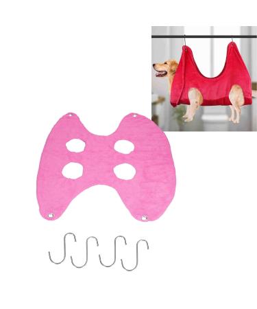 Dog Care Hammock & Fur Care Tools | Pet Nail Cutting Harnesses & Accessories - Rose Red - Buy Online on GoSupps.com