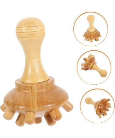 Frcolor Wooden Sandalwood Massage Comb | Scalp Massager & Head Scratch Tool for Relaxation - Buy Online on GoSupps.com