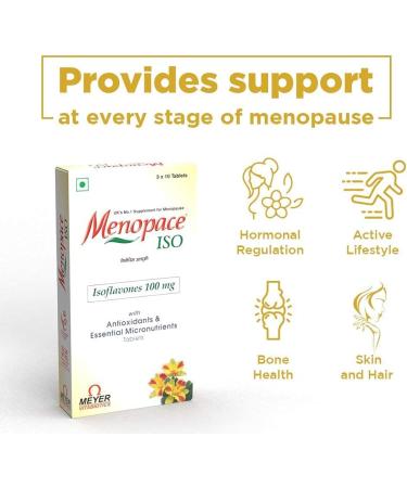 IKJ Menopause Supplement - 30 Tablets with 22 Key Nutrients, Antioxidants, and Essential Micronutrients - Buy Online on GoSupps.com