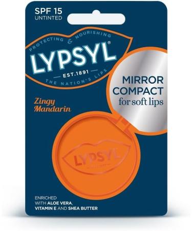 LYPSYL Mirror Compact Zingy Mandarin - Hydrating Lip Balm - Buy Online on GoSupps.com