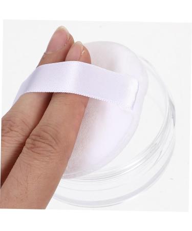Didiseaon Box Powder Puff Case Makeup Cosmetic Jars Loose Powder Bottle Makeup Cases Makeup Powder Puff Pink - Buy Online on GoSupps.com