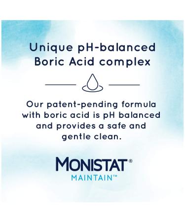 MONISTAT 7-Dose Yeast Infection Treatment with Boric Acid Feminine Wash | Fragrance Free | Miconazole Cream + Cleanser | 10 Fl Oz - Buy Online on GoSupps.com