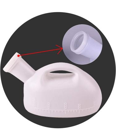 Pee Bottle Portable Urinal 2000ML Male Urinal Portable Mens Potty Pee Bottle Collector Travel Toilet