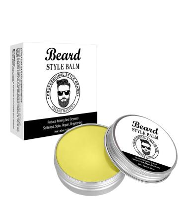 Beard Grooming Kit For Men Beard Gift Set With Beard Shampoo Beard Growth Oil Balm Stocking Fillers For Men Beard Growth Care Kit For Men (Beard Balm)