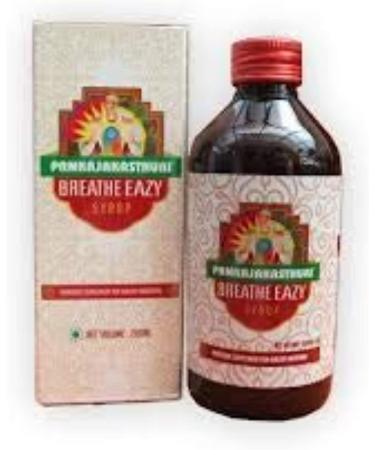 Breathe Eazy Syrup - Pankajakasthuri Herbals - 400ml (200ml x 2) - Buy Online on GoSupps.com