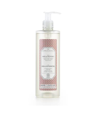 Organic Certified Shampoo with Lavender and Enriched with a Note of Bitter Orange Leaf - Made in Italy with 100% Recycled Bottle (12.84 fl oz)