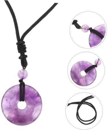 Fomiyes 5-Stone Crystal Necklace for Men | Safety Buckle & Classic Accessories | International Shipping - Buy Online on GoSupps.com