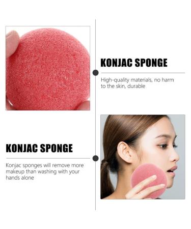 FRCOLOR 4pcs Konjac Sponge Set | Deep Cleansing Facial Tools | Gentle Skin Care & Face Wash Sponges - Buy Online on GoSupps.com
