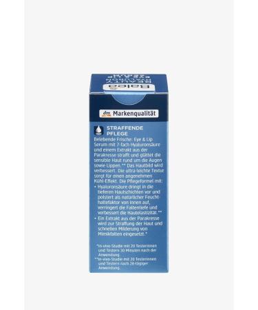 Balea Beauty Effect Eye & Lip Serum 15ml - Revitalize & Hydrate | International Shipping Available - Buy Online on GoSupps.com