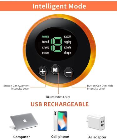 USB Rechargeable Foot Massager | Foldable Machine with 8 Modes & 19 Intensities | LCD Screen | Improves Circulation, Relieves Pain & Muscle Stiffness - Buy Online on GoSupps.com