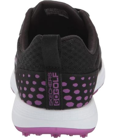 Skechers Go Golf Women's Max Golf Shoe - Size 7, Black/Purple Mesh - Buy Online on GoSupps.com