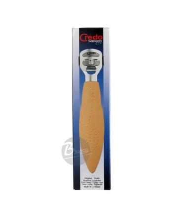 CREDO Callus Planer Apricot with rasp clip and blade set chrome-plated