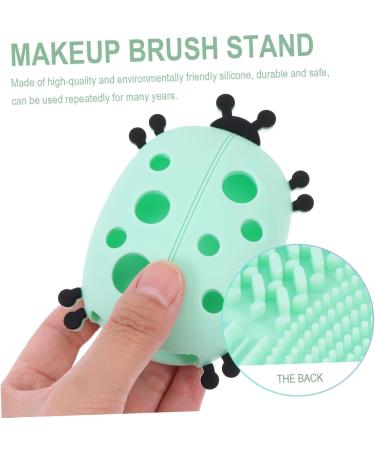 Minkissy Makeup Brush Cleaning Rack - Cosmetic Brush Holder & Organizer Stand for Efficient Storage & Cleaning - Buy Online on GoSupps.com
