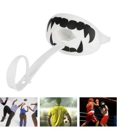 Verdant Touch Sport Mouthguard - Shock-Absorbing TPR Athletic Mouthguard for Soccer Lacrosse Hockey & Basketball - White - Buy Online on GoSupps.com